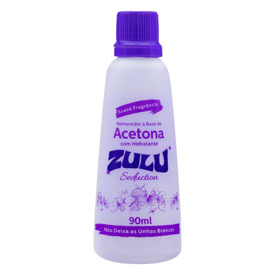 Zulu Acetona com hidratante Seduction (90ml)