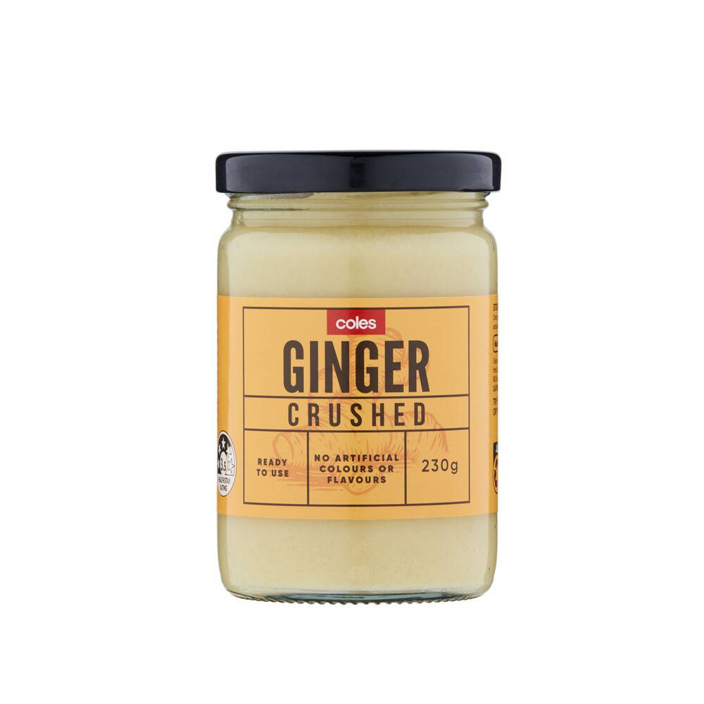 Coles Crushed Ginger 230g