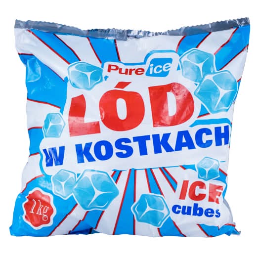 Lód w kostkach 1 kg