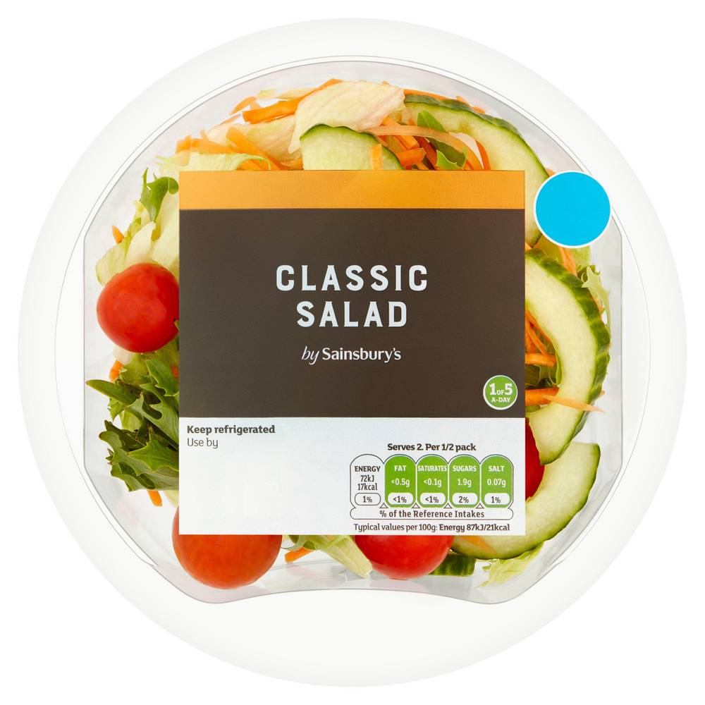 Sainsbury's Classic Salad Bowl 165g