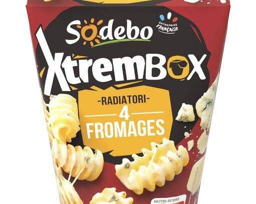 Xtrem Box Radiatori 4 fromages 400g - SODEBO