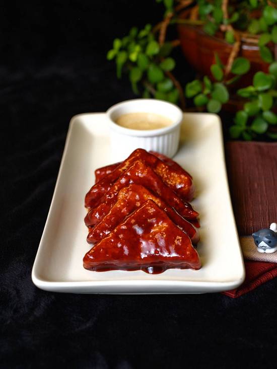 Sweet BBQ Tofu Wings (GF)