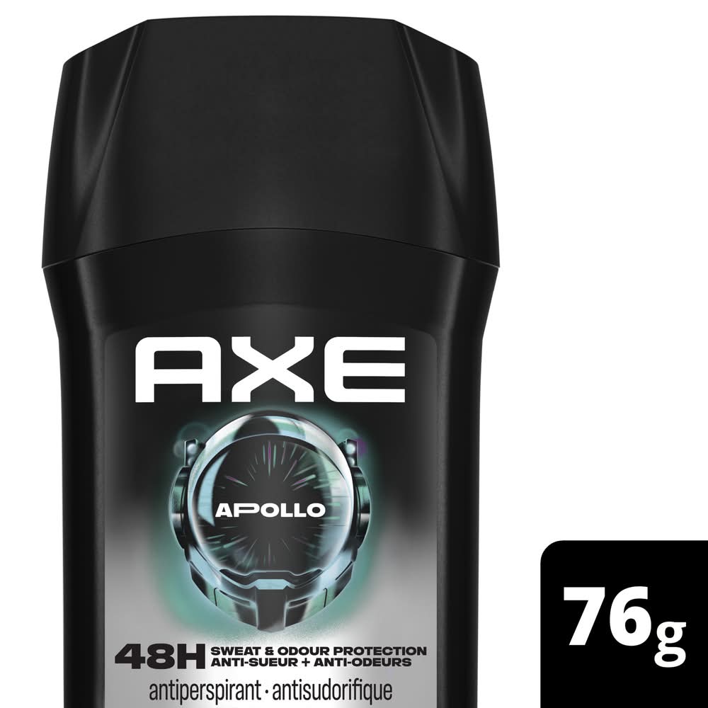 Axe antisudorifique axe apollo 76 gr (76g) - apollo antiperspirantdry stick (76 g)