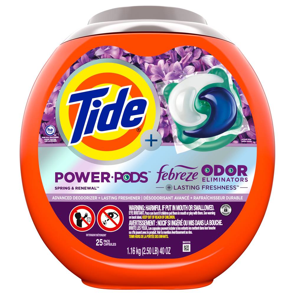 Tide Febreze Power Pods Laundry Detergent (2.5 lbs, 25 ct)