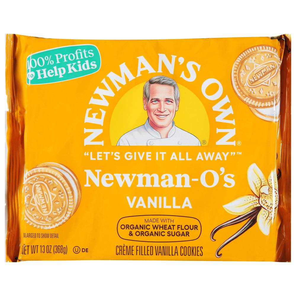 Newman's Own Creme Filled Vanilla Cookies (13 oz)