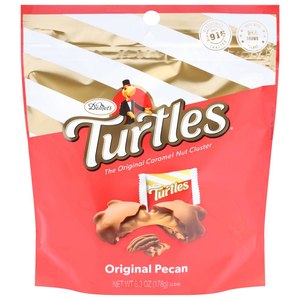 Turtles Demet's Original Pecan Caramel Bites (6.3 oz)