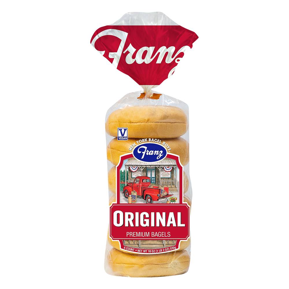 Franz Original Bagels (6 bagels)