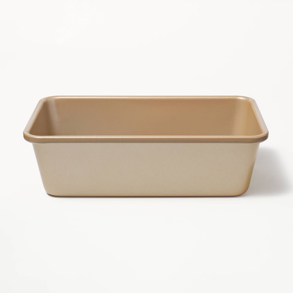 Figmint Nonstick Aluminized Steel Loaf Pan, 5"x9" , Gold