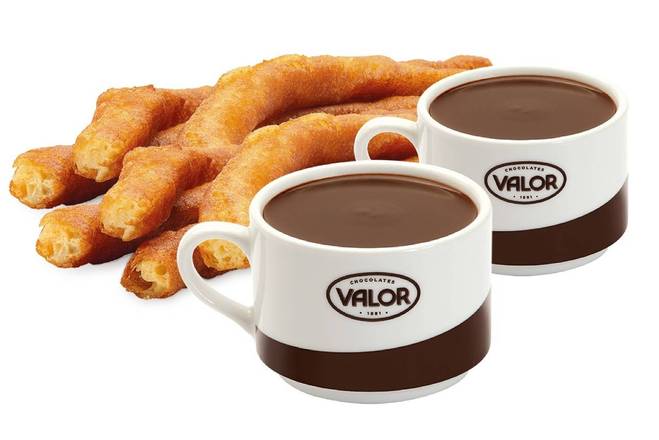 Valor Spanish Drinking Chocolate Selection for Churros 4 pack