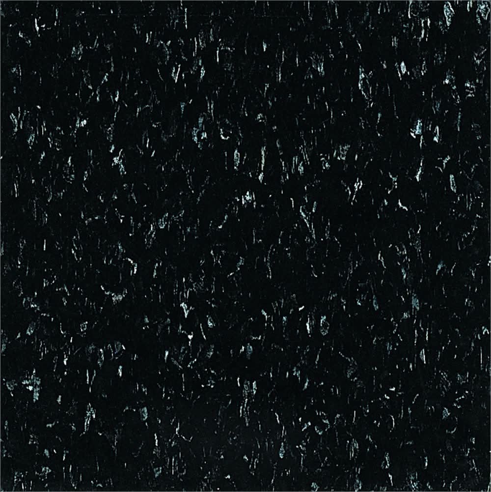 Armstrong Flooring Imperial Texture VCT Classic Black 12-in W x 12-in L Commercial Vinyl Tile Flooring ( 1-sq ft / Piece )
