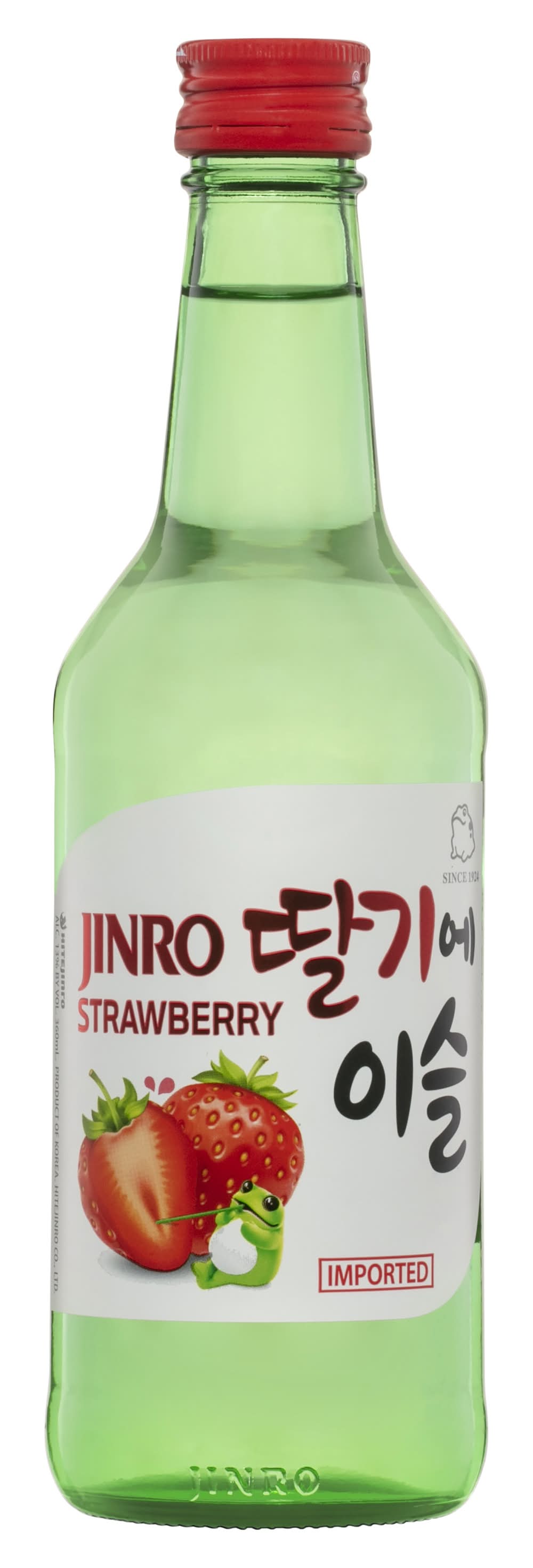 Jinro Soju, Strawberry (360mL)