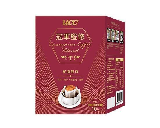 UCC冠軍監修蜜漬醇香濾掛式咖啡 10GX10入(乾貨)^301501127