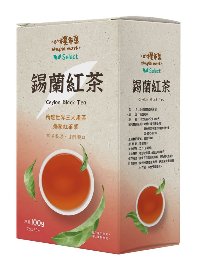 Simple Life 錫蘭紅茶茶包 (50 入)