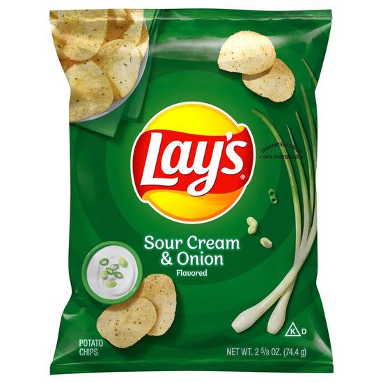 Lay's Sour Cream & Onion 2.625 oz