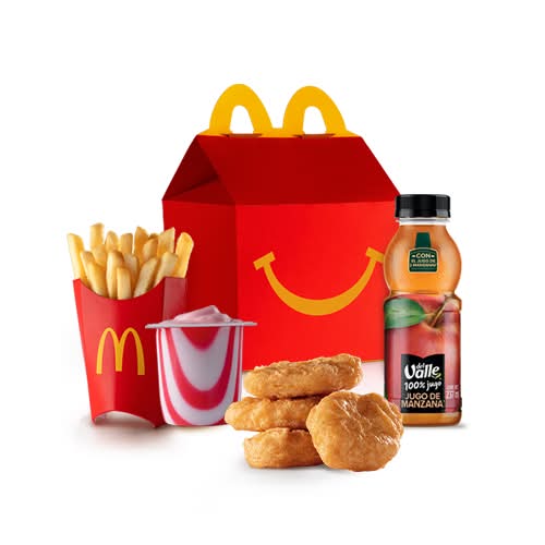 Cajita Feliz McNuggets de pollo 4 pzas