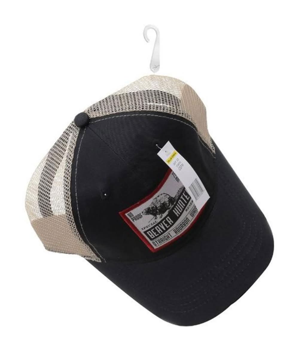 Beaver Hunter Straight Bourbon Whiskey Trucker Hat