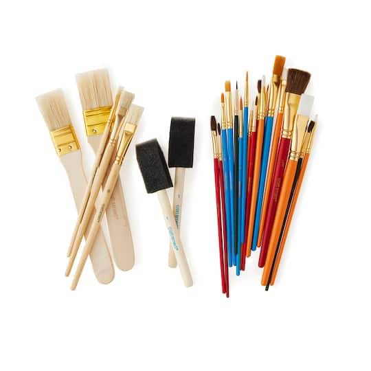 Craft Smart Paint Brushes, Assorted