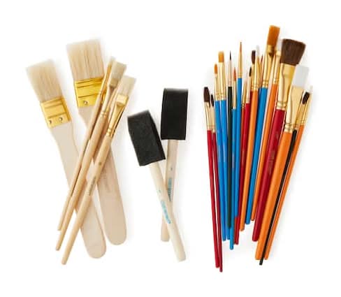 Craft Smart All Purposes Brushes, Assorted (25 ct)
