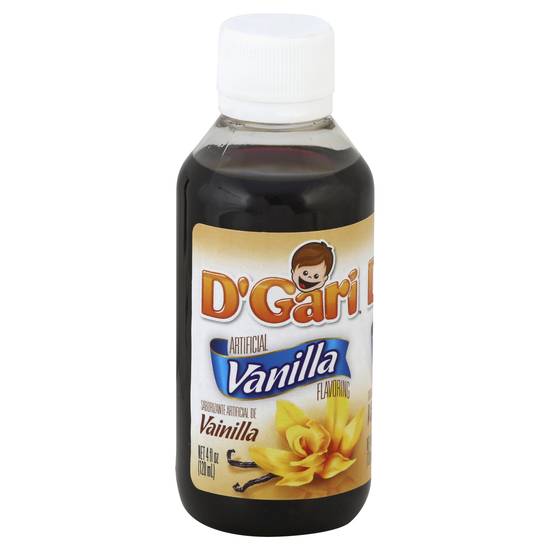D' Gari Artificial Vanilla Flavoring Liquid