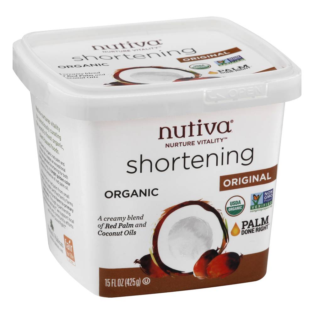 Nutiva Organic Original Shortening (15.6 oz)