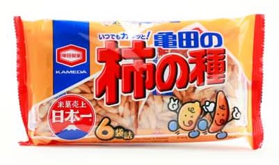 亀田製菓 亀田の柿の種 (30g x 6)