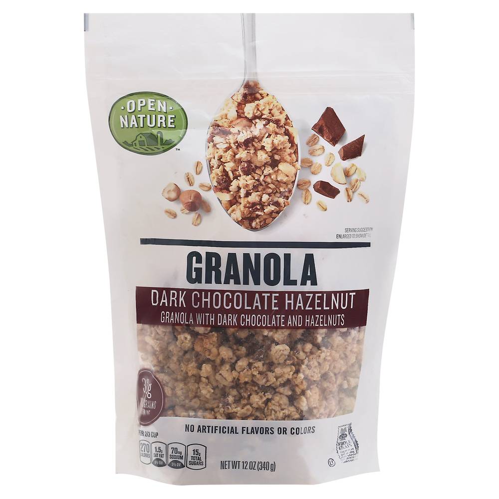 Open Nature Granola Dark Chocolate Hazelnut Heaven (12 oz)