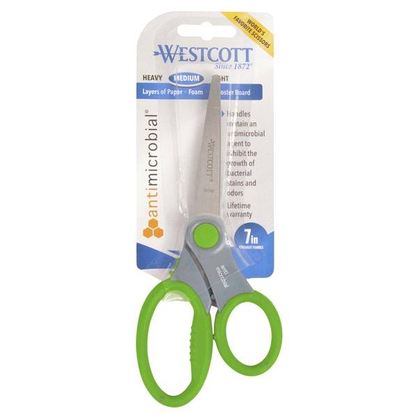 Westcott Student Scissors With Anti-Microbial Protection (0.8 oz)