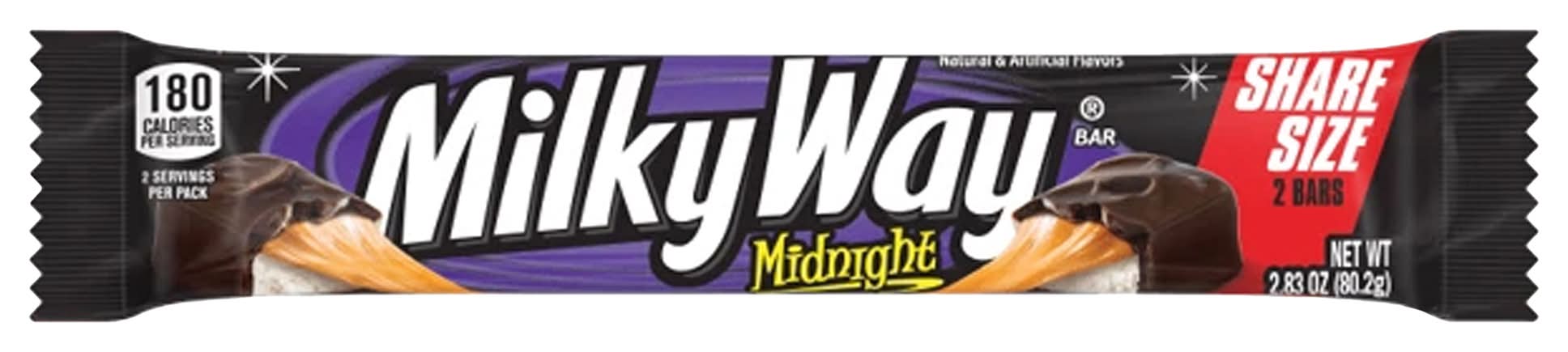 Milky Way® Midnight Dark Chocolate Share Size Candy Bars 2.83 oz