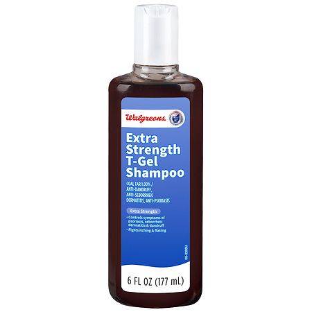 Walgreens T/GEL THERAPEUTIC ANTI-DANDRUFF SHAMPOO EXTRA STRENGTH - 6.0 fl oz