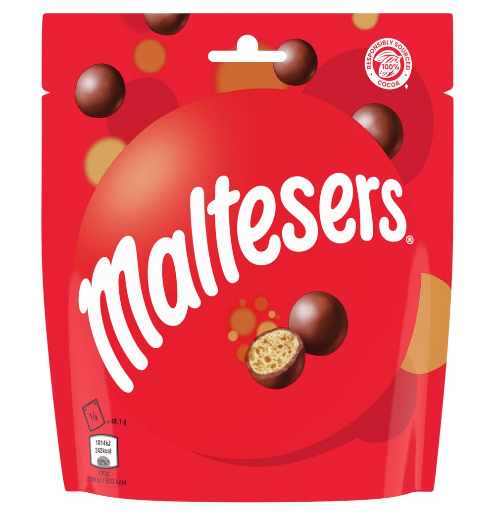 Maltesers - Billes croquante enrobée de chocolat au lait (192,5g)