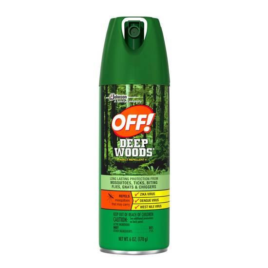 OFF! Deep Woods  Insect Repellent V, 6 oz