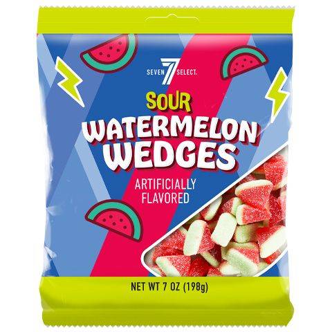 7-Select Candy Wedges (sour watermelon)