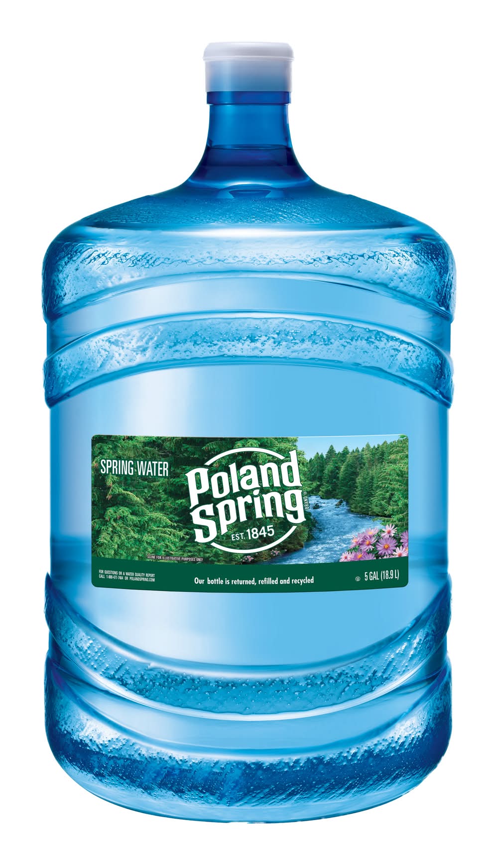 Poland Spring 100% Natural Spring Water (5 gal)
