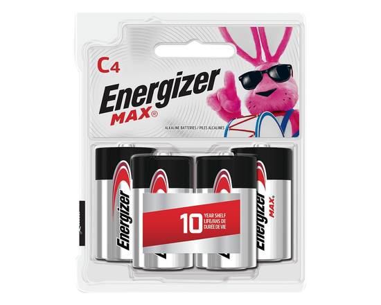 Energizer · C4 Max Batteries (4 batteries)