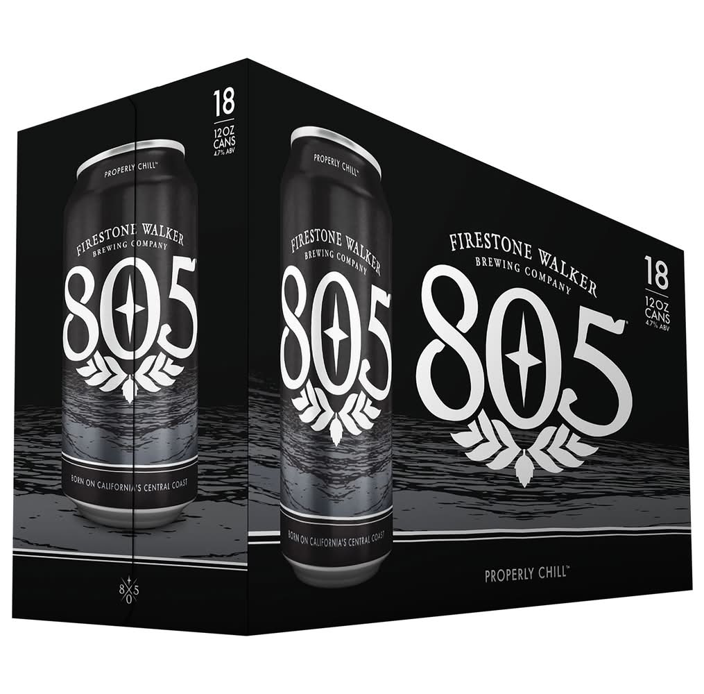 Firestone Walker Brewing Company 805 Domestic Beer (18 x 12 fl oz)