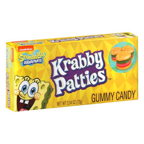 Nickelodeon Gummy Krabby Patties Candies (2.54 oz)