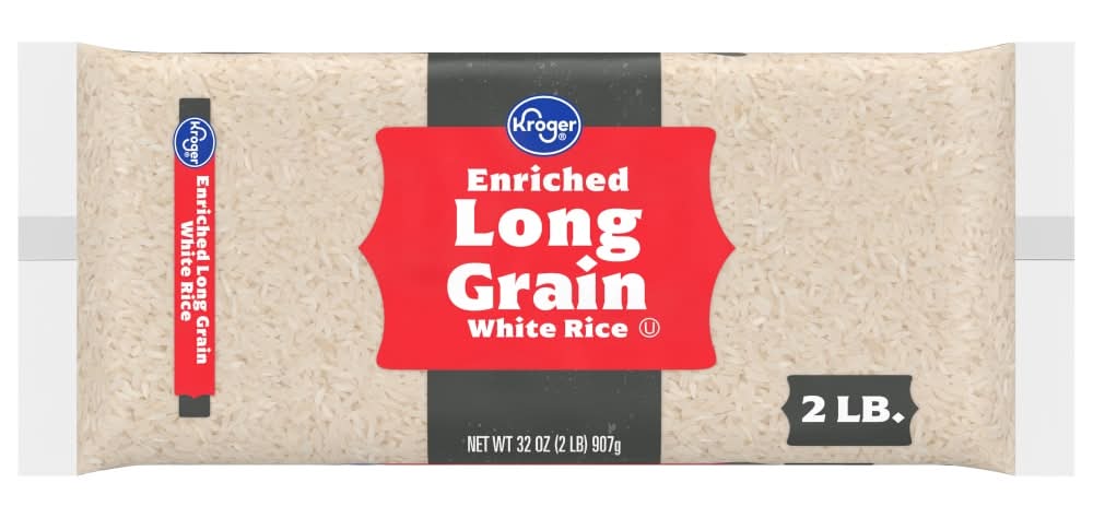 Kroger Enriched Long Grain White Rice (2 lbs)