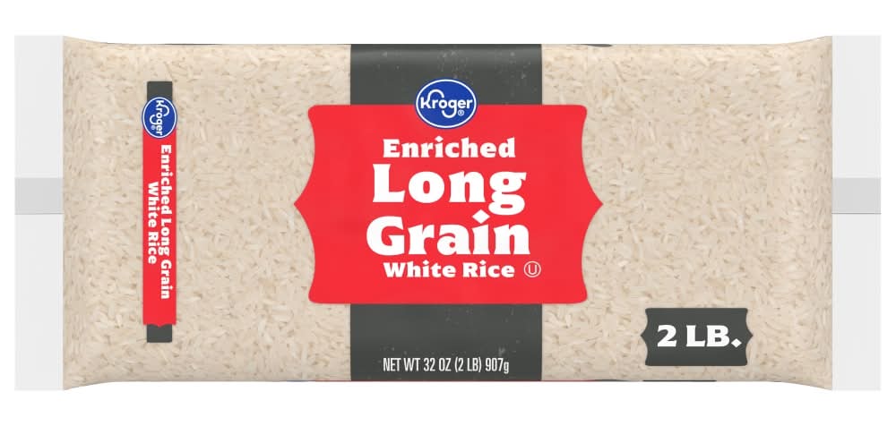 Kroger Enriched Long Grain White Rice (2 lbs)