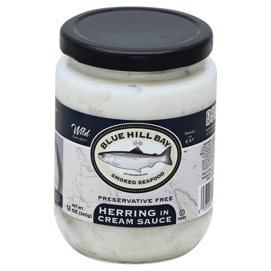 Blue Hill Bay Herring in Cream Sauce (12 oz)