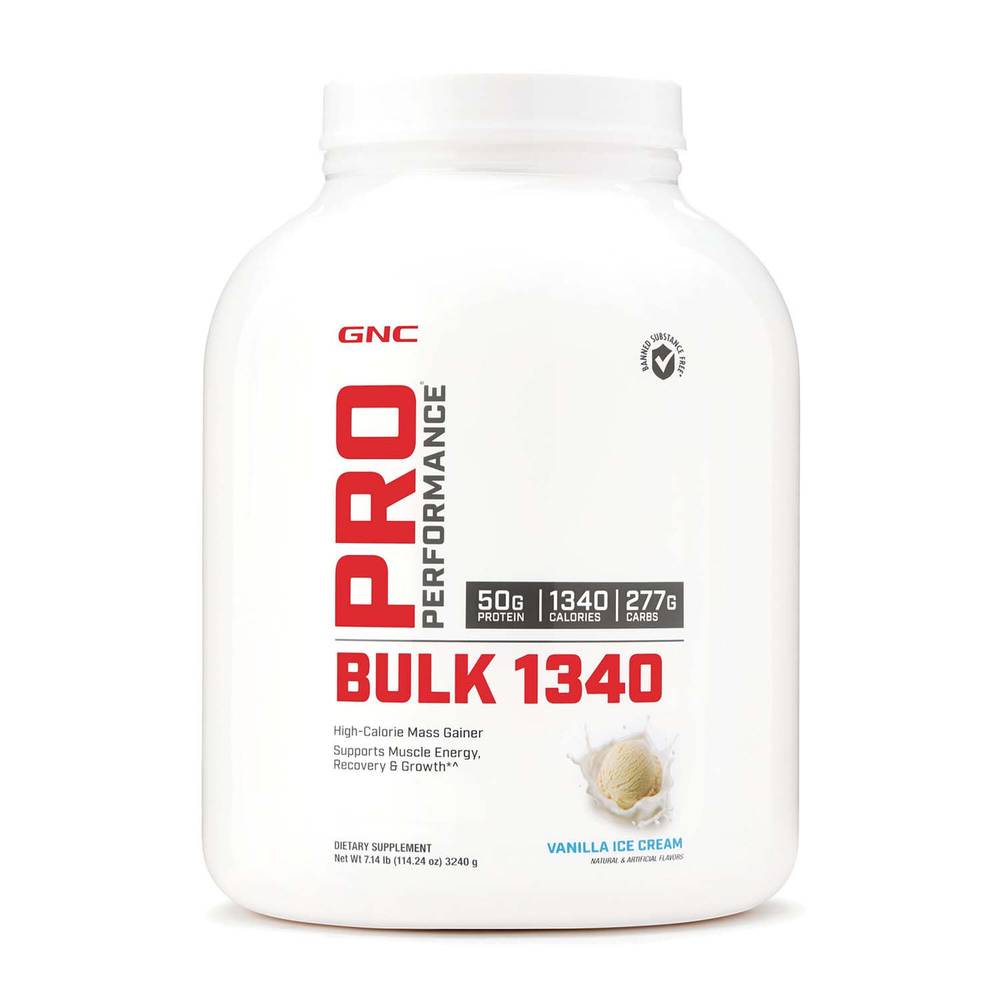 Gnc Pro Performance Bulk Vanilla Ice Cream