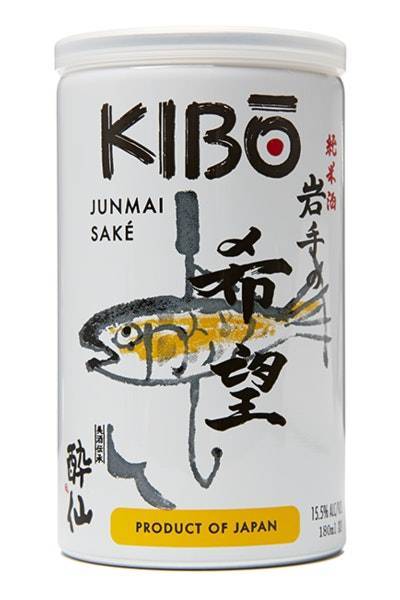 Kibo Junmai Sake (180ml can)