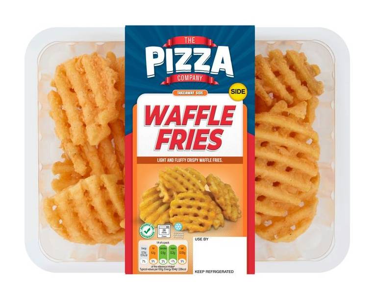 The Pizza Company Takeaway Side Waffle Fries 300g (404205)