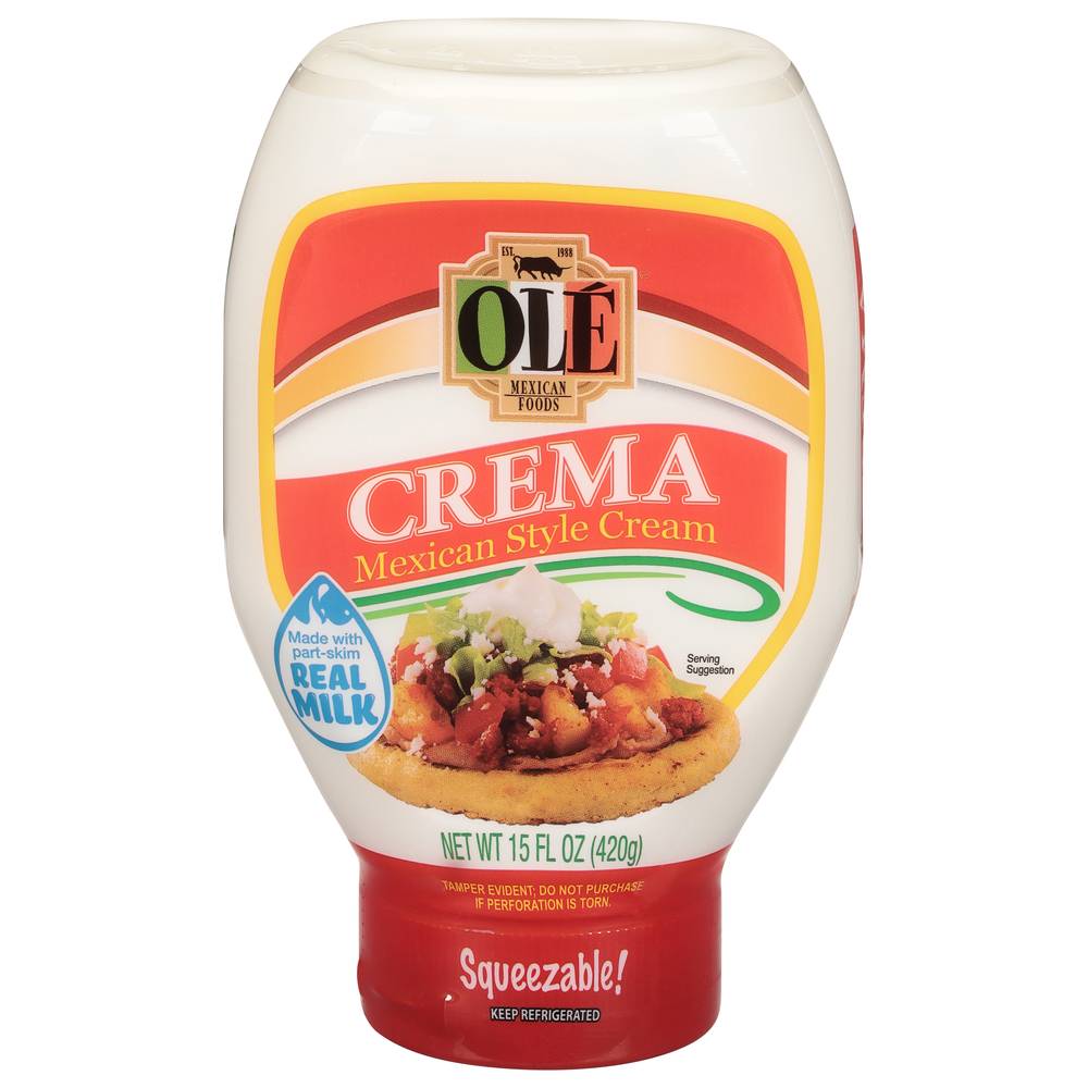 Ole Crema Mexican Style Cream (15 oz)