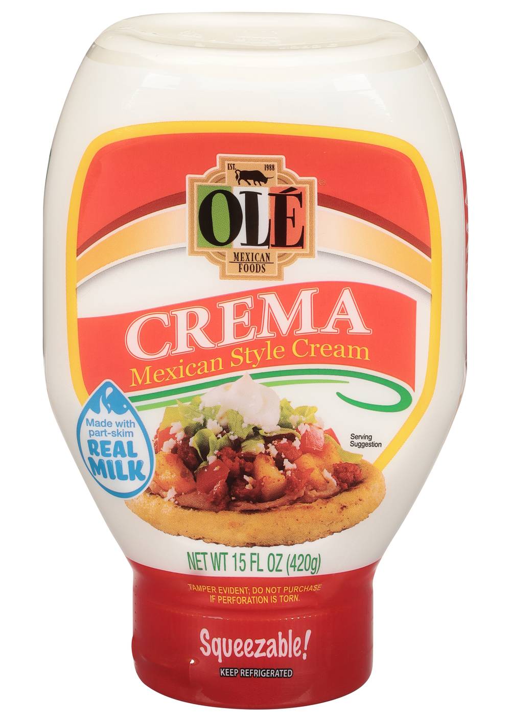 Olé Crema Mexican Style Cream (15 oz)