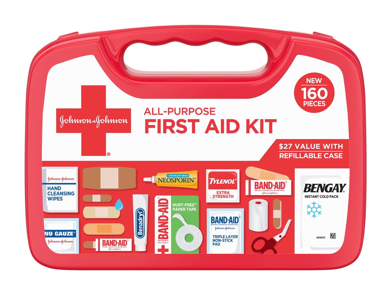 Band-Aid All Purpose First Aid Kit (160 ct)