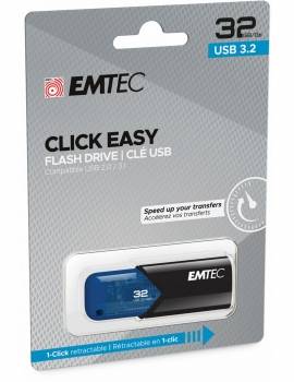Memoria USB Emtec Click Easy 32GB - Azul