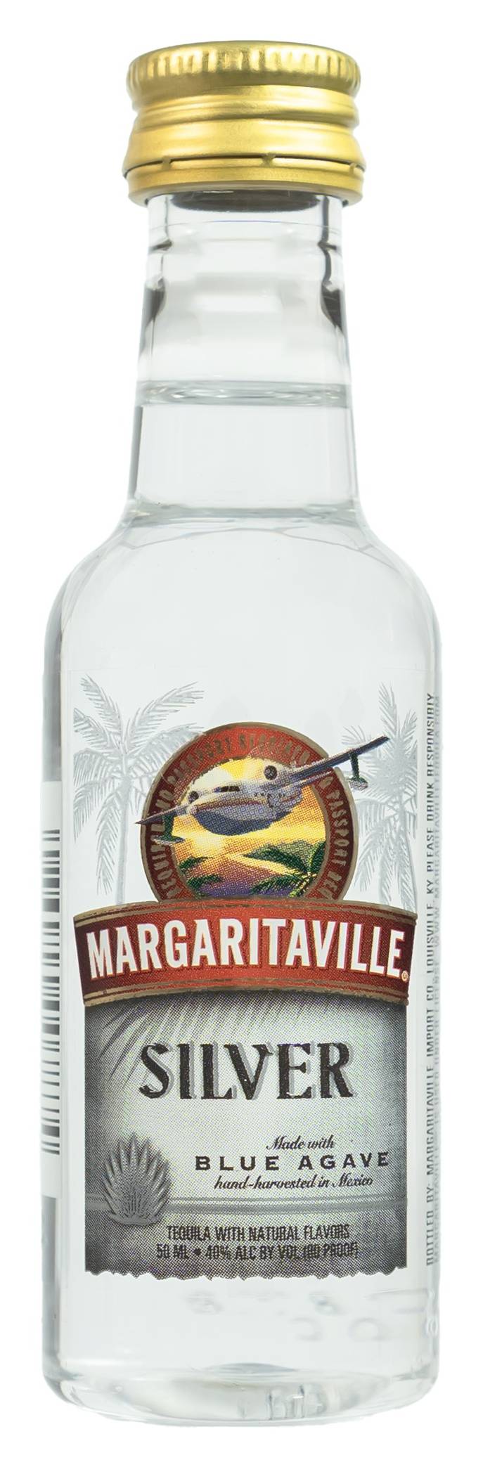 Margaritaville Blue Agave Silver Tequila (50 ml)