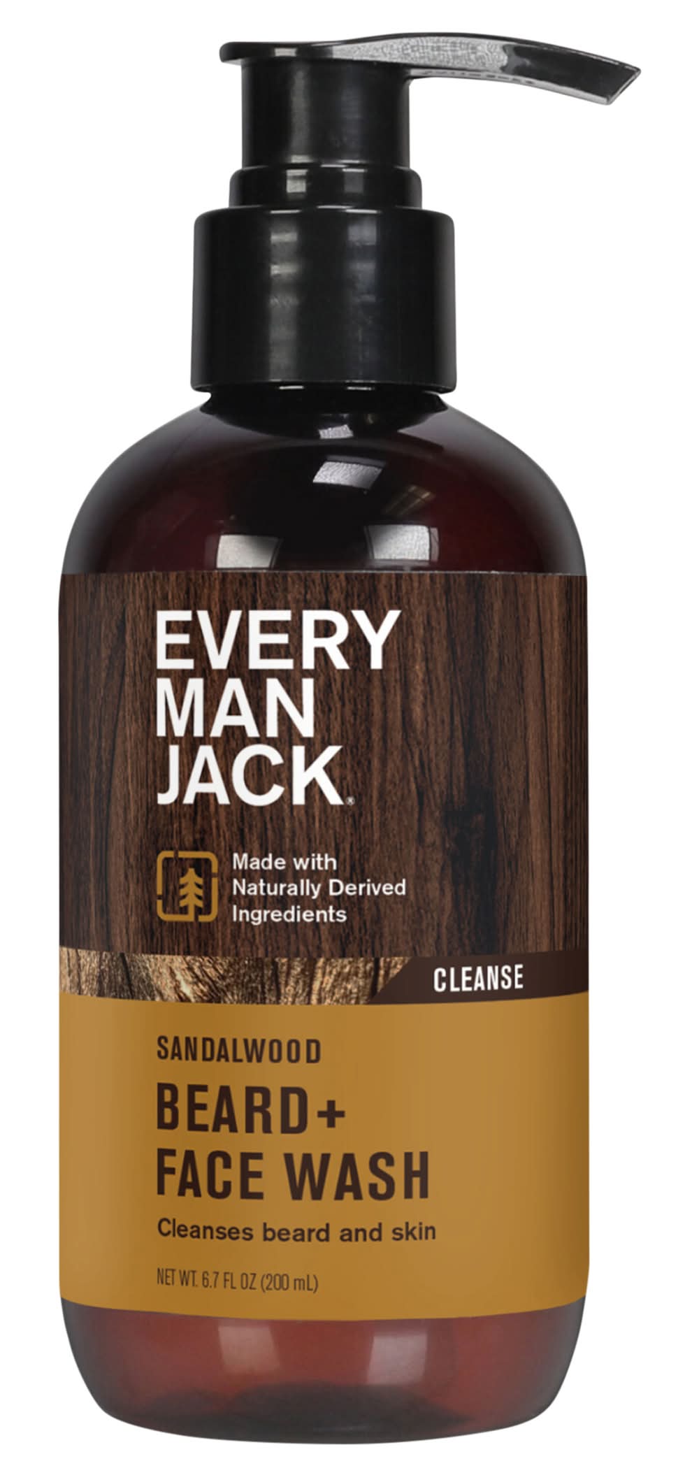Every Man Jack Sandalwood Beard & Face Wash (6.7 fl oz)