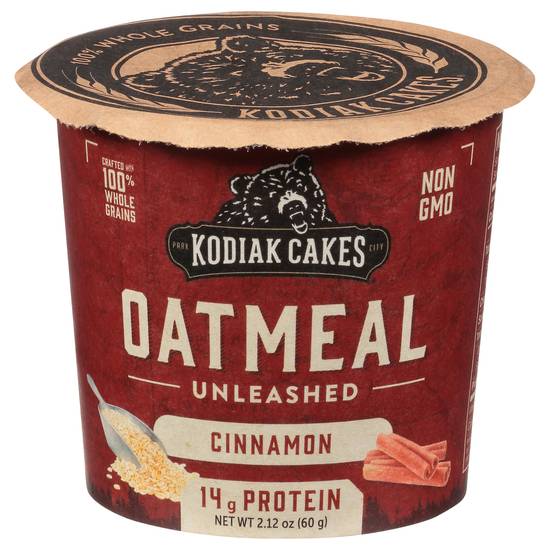 Kodiak Cakes Unleashed Cinnamon Oatmeal