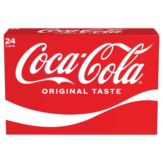 Coca-Cola Original Taste Cola (24 ct, 12 fl oz)